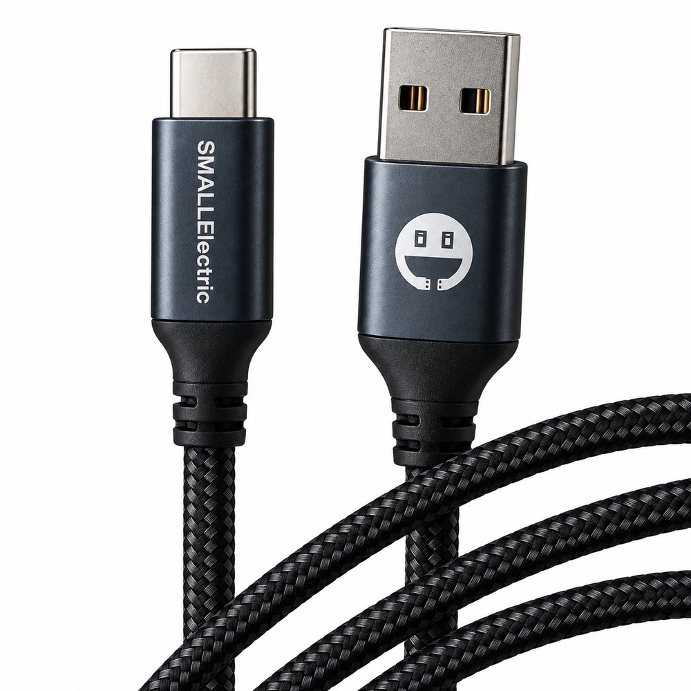 USB C Long Cable 6FT USB A to Type C 3AFast Charger Nylon Braided Cord Gray